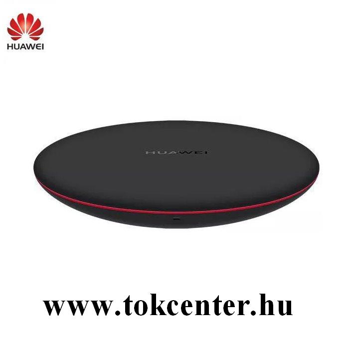 Hálózati töltő állomás (Type-C aljzat, vezeték nélküli töltés, QI Wireless, 15W, gyorstöltés támogatás) FEKETE (CP60_B)