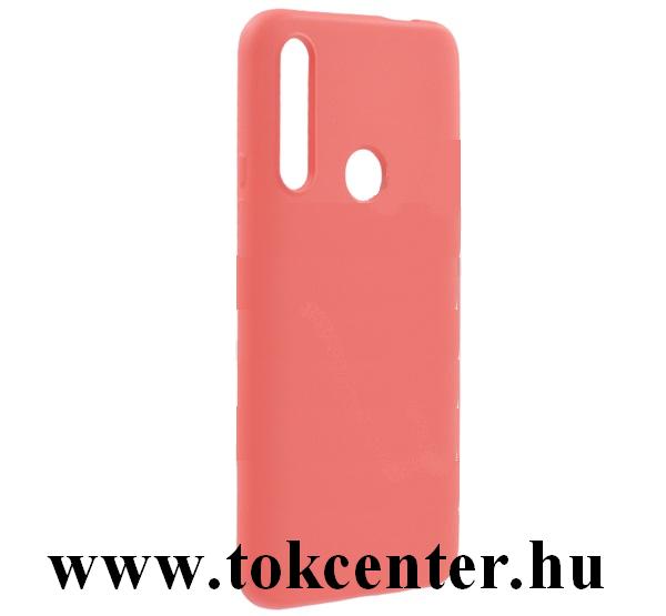 Huawei P Smart Z (Y9 Prime 2019) Szilikon telefonvédő (matt) RÓZSASZÍN