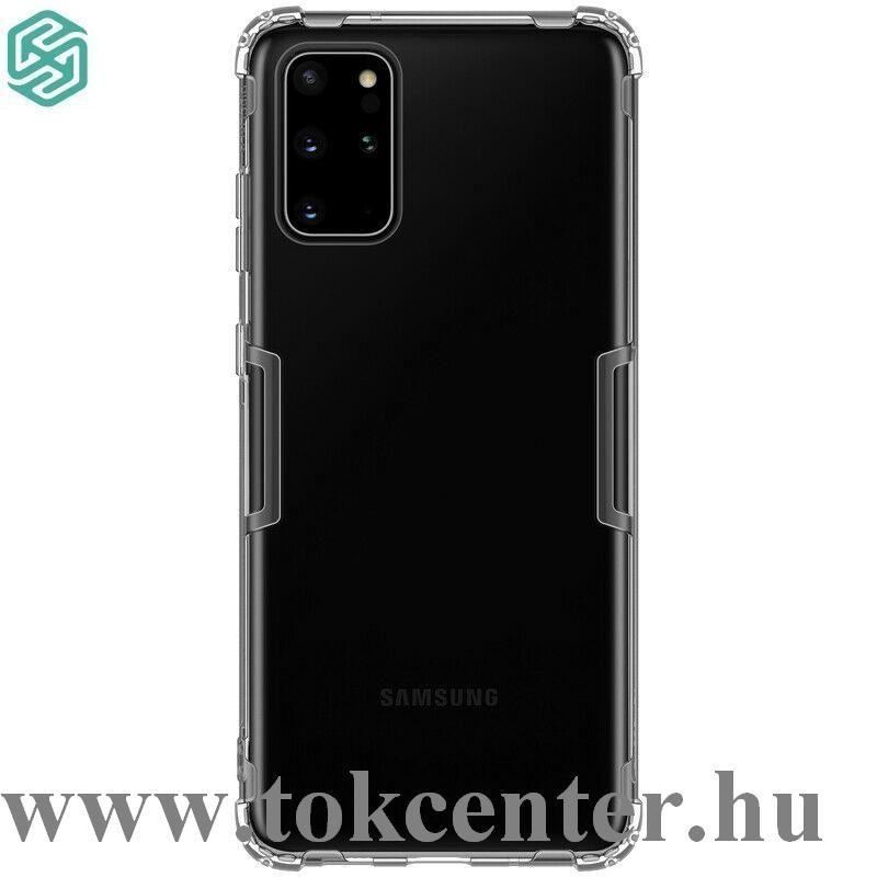 Samsung Galaxy S20 Plus (SM-G985F) / Galaxy S20 Plus 5G (SM-G986) NILLKIN NATURE szilikon telefonvédő (közepesen ütésálló, légpárnás sarok, 0.6 mm, ultravékony) SZÜRKE