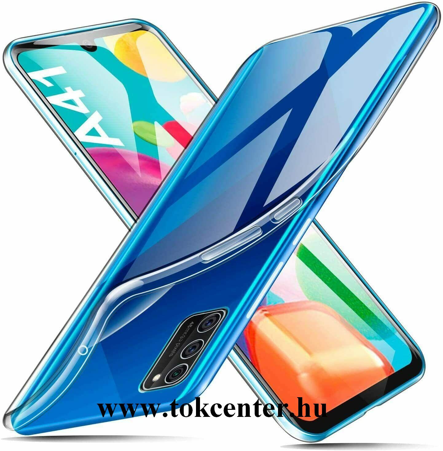 Samsung Galaxy A41 (SM-A415F) Szilikon telefonvédő (ultravékony) ÁTLÁTSZÓ