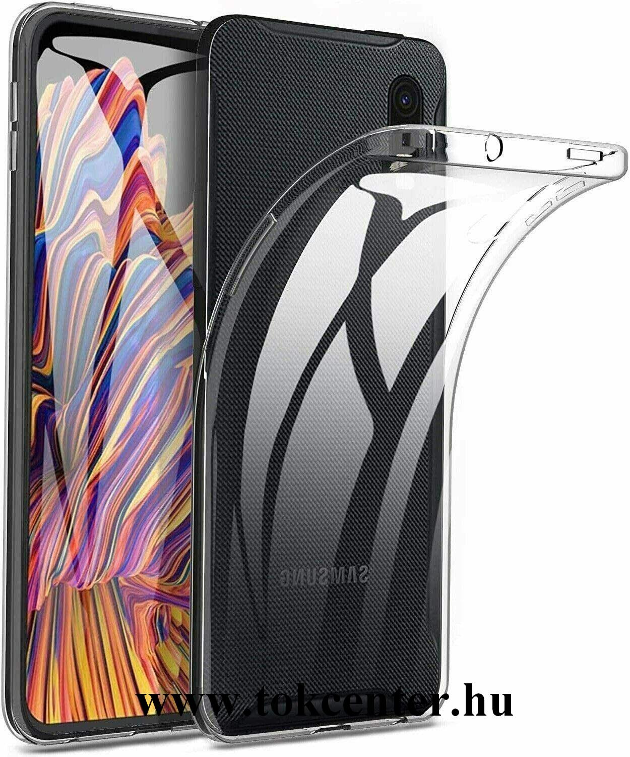 Samsung Galaxy Xcover Pro (SM-G715F) Szilikon telefonvédő (ultravékony) ÁTLÁTSZÓ