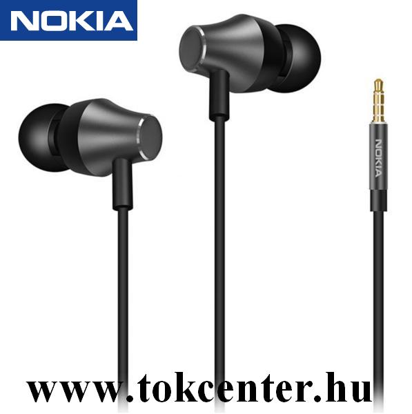 Fülhallgató SZTEREO (3.5mm jack, mikrofon, felvevő gomb, hangerő szabályzó, 110 cm) FEKETE (WH-301)