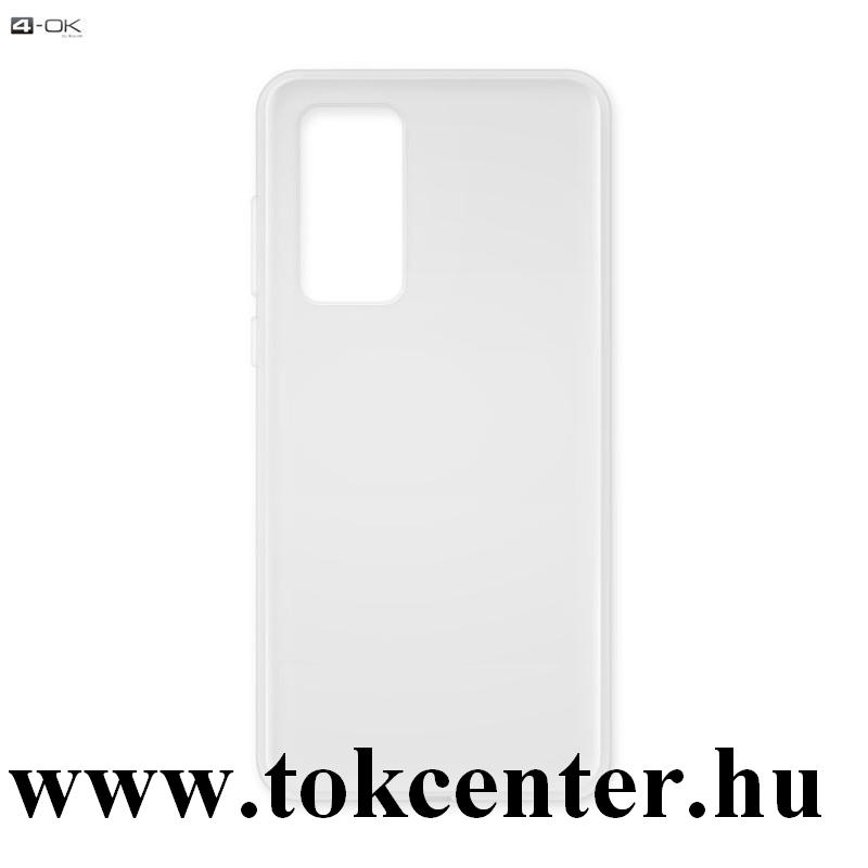 Huawei P40 4-OK szilikon telefonvédő (ultravékony) ÁTLÁTSZÓ