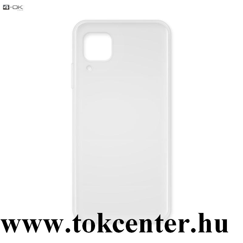 Huawei P40 Lite 4G / Nova 6 SE 4-OK szilikon telefonvédő (ultravékony) ÁTLÁTSZÓ