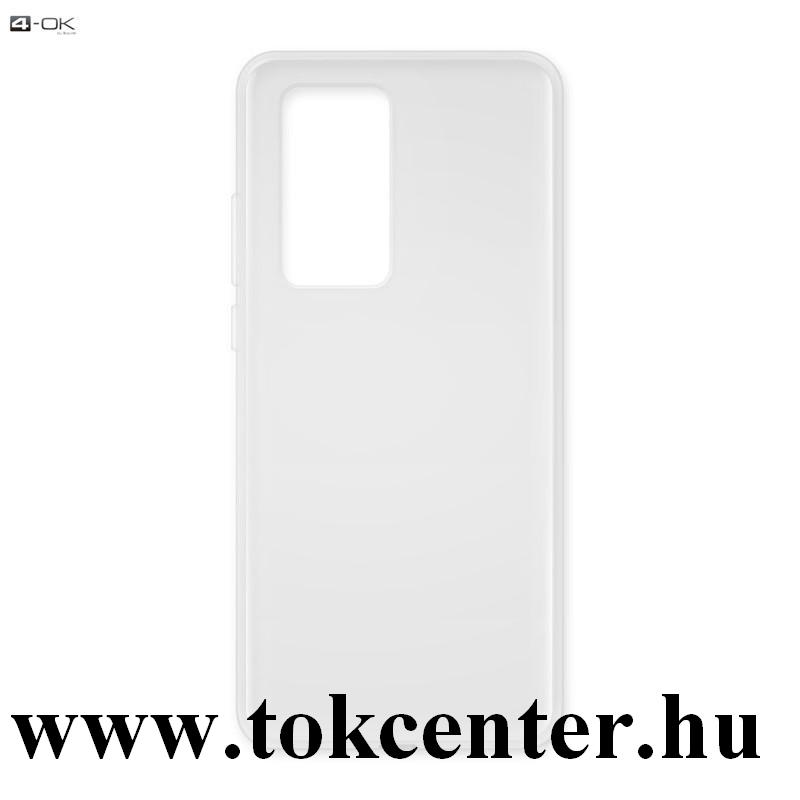 Huawei P40 Pro 5G / Huawei P40 Pro+ 5G 4-OK szilikon telefonvédő (ultravékony) ÁTLÁTSZÓ