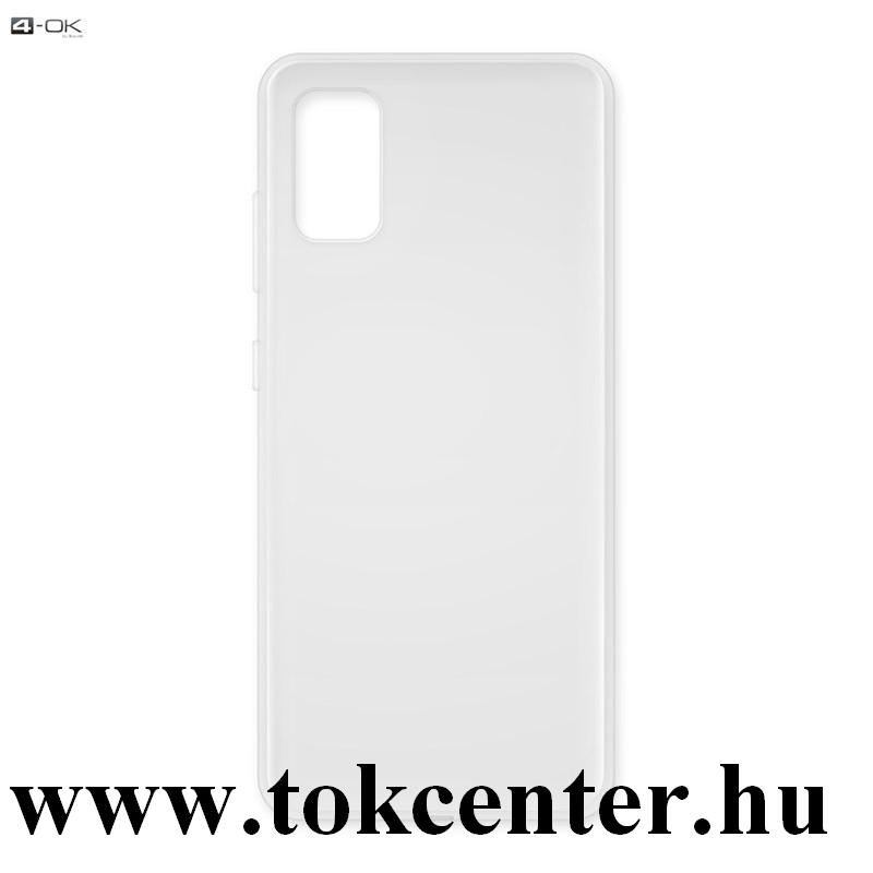 Samsung Galaxy A41 (SM-A415F) 4-OK szilikon telefonvédő (ultravékony) ÁTLÁTSZÓ
