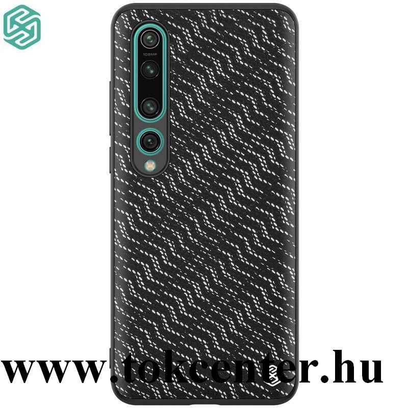 Xiaomi Mi 10 5G / Xiaomi MI 10 Pro 5G NILLKIN TWINKLE szilikon telefonvédő (közepesen ütésálló, műanyag hátlap, csillogó) EZÜST