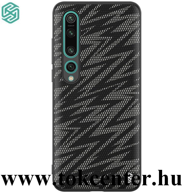 Xiaomi Mi 10 5G / Xiaomi MI 10 Pro 5G NILLKIN TWINKLE szilikon telefonvédő (közepesen ütésálló, műanyag hátlap, csillogó) FEKETE