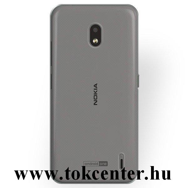 Nokia 2.2 Műanyag telefonvédő (gumírozott) ÁTLÁTSZÓ