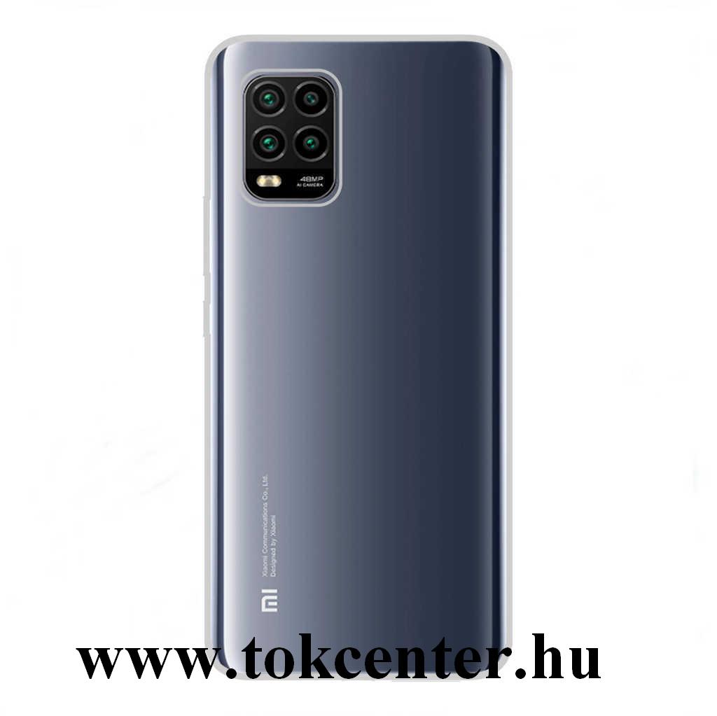 Xiaomi Mi 10 Lite 5G Szilikon telefonvédő (ultravékony) ÁTLÁTSZÓ