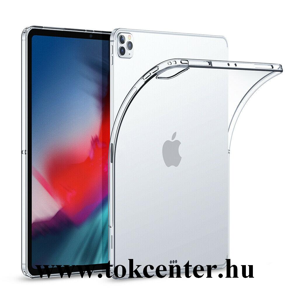 Apple IPAD Pro 12.9 (2018) / Apple IPAD Pro 12.9 (2020) Szilikon telefonvédő ÁTLÁTSZÓ