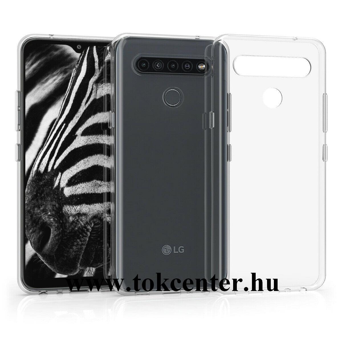 LG K41S (K410S) Szilikon telefonvédő (ultravékony) ÁTLÁTSZÓ