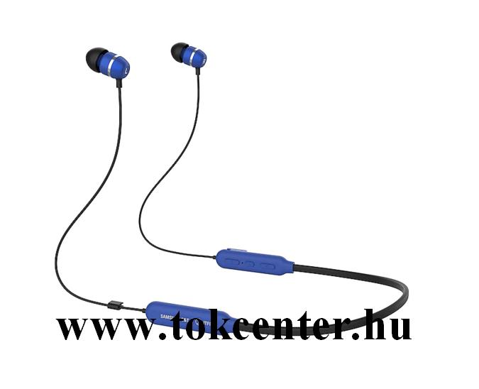 BLUETOOTH fülhallgató SZTEREO (nyakba akasztható, mágneses, mikrofon, felvevő gomb, multipoint, SPORT) KÉK (GP-OAU019SABLW)