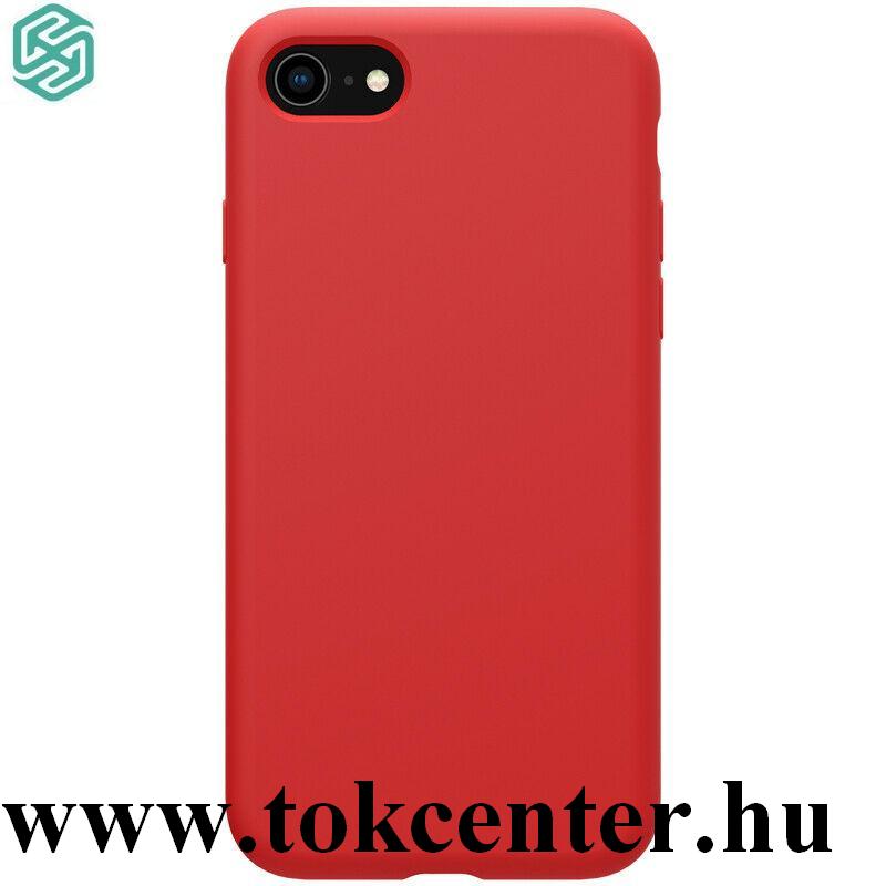 Apple iPhone 7 4.7 / Apple iPhone 8 4.7 / Apple iPhone SE (2020) NILLKIN FLEX PURE szilikon telefonvédő (gumírozott) PIROS