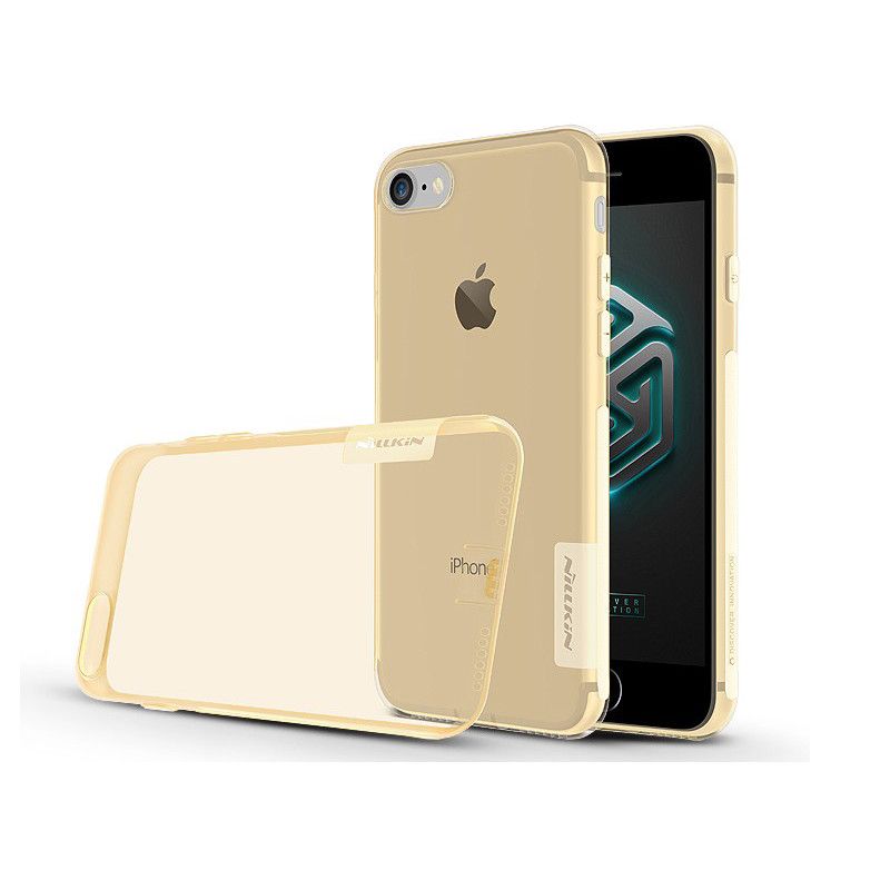 Nillkin Nature Apple iPhone 7 (4,7'') / Apple iPhone 8 (4,7'') aranybarna TPU szilikon prémium hátlap tok