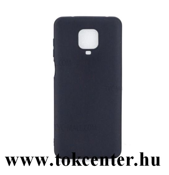 Xiaomi Redmi Note 9 Pro / Xiaomi Redmi Note 9S Szilikon telefonvédő (matt) FEKETE