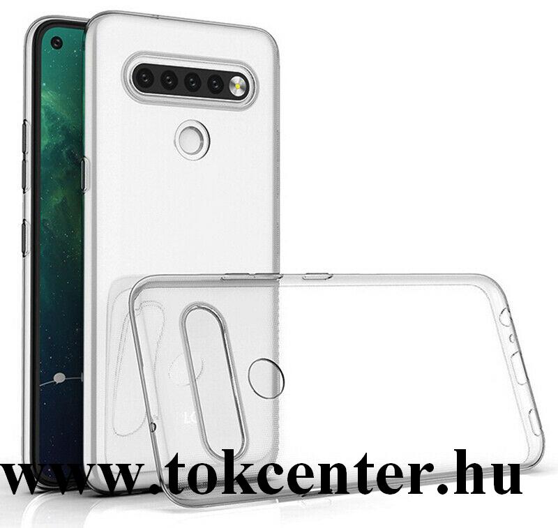 LG K61 (K610) Szilikon telefonvédő (ultravékony) ÁTLÁTSZÓ