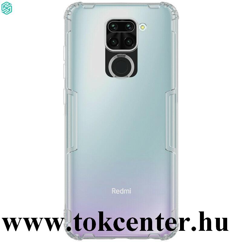 Xiaomi Redmi Note 9 NILLKIN NATURE szilikon telefonvédő (0.6 mm, ultravékony) SZÜRKE