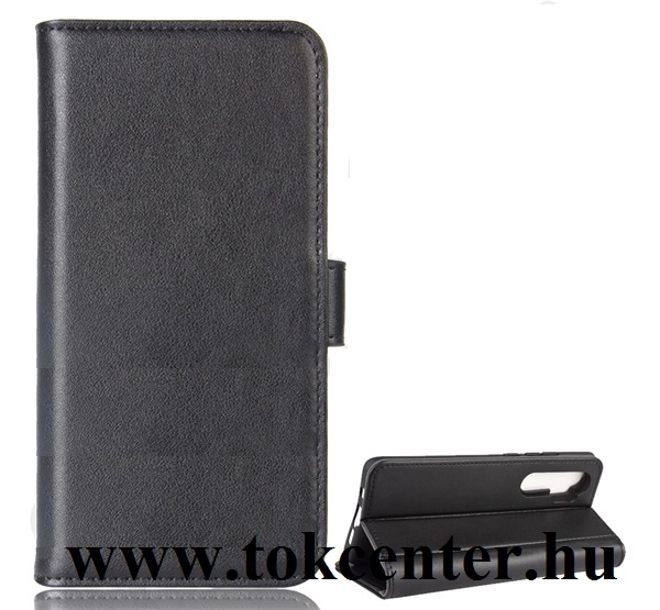 Xiaomi Mi Note 10 Lite Tok álló, bőr hatású (FLIP, oldalra nyíló, asztali tartó funkció) FEKETE