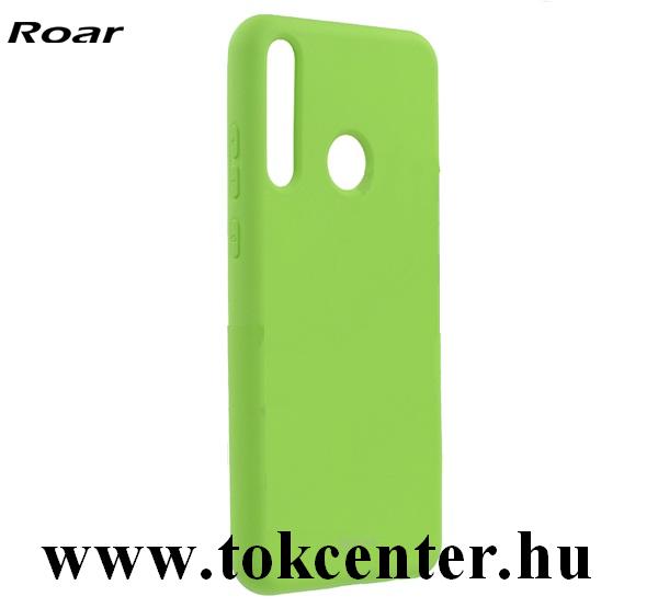 Huawei Y6p ROAR ALL DAY szilikon telefonvédő (matt) LIMEZÖLD