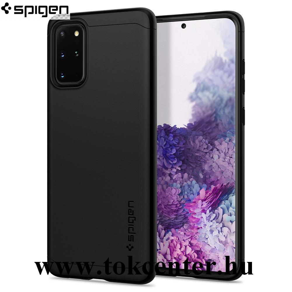 Samsung Galaxy S20 Plus (SM-G985F) / S20 Plus 5G (SM-G986) SPIGEN THIN FIT CLASSIC műanyag telefonvédő (ultravékony) FEKETE