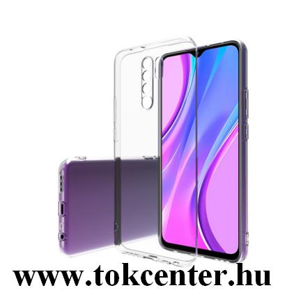 Xiaomi Redmi 9 Szilikon telefonvédő (ultravékony) ÁTLÁTSZÓ