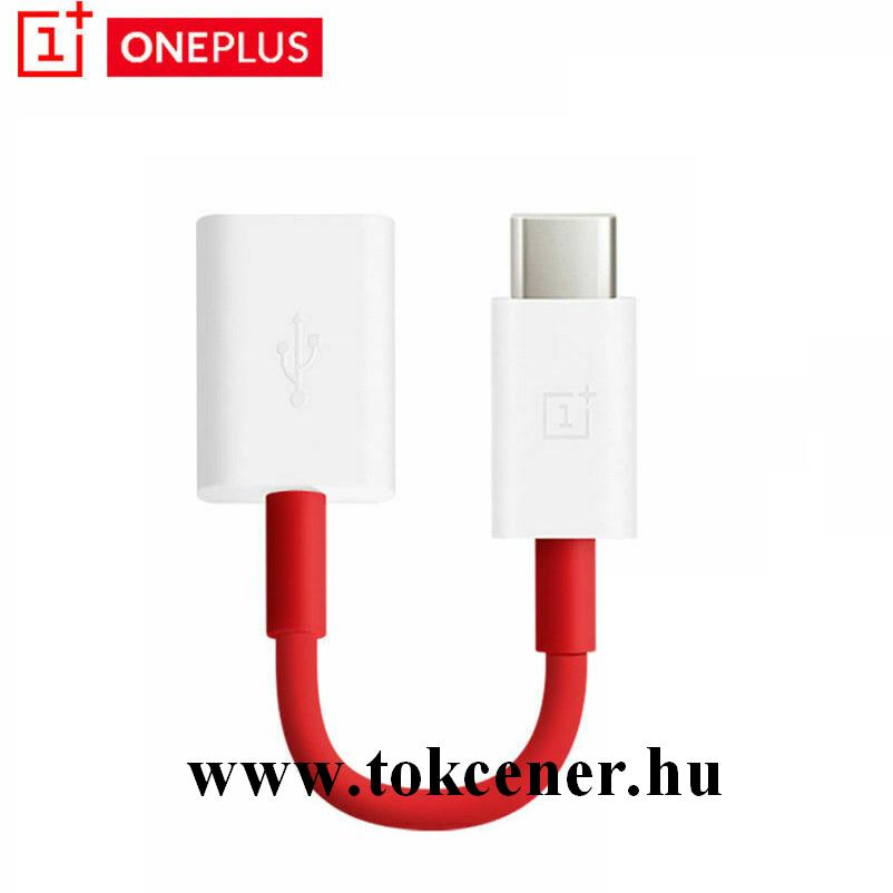 ONEPLUS adapter (Type-C, adatátvitelhez, OTG) PIROS (0202003601)