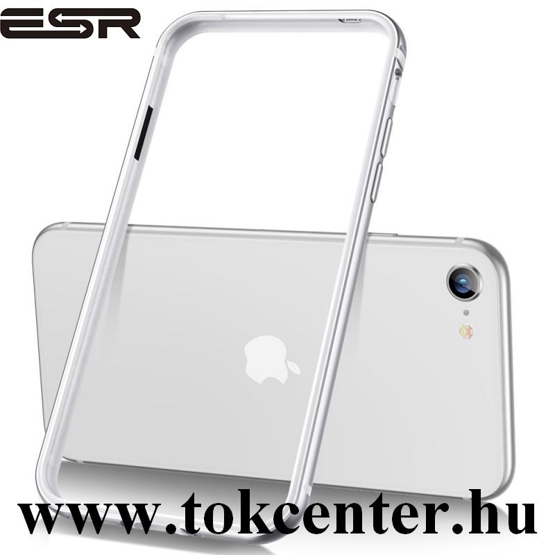 Apple iPhone SE (2020) / iPhone 7 4.7 / iPhone 8 4.7 ESR EDGE GUARD telefonvédő alumínium keret (BUMPER) EZÜST