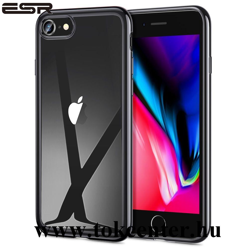 Apple iPhone SE (2020) / iPhone 7 4.7 / iPhone 8 4.7 ESR ESSENTIAL CROWN szilikon telefonvédő (közepesen ütésálló) FEKETE