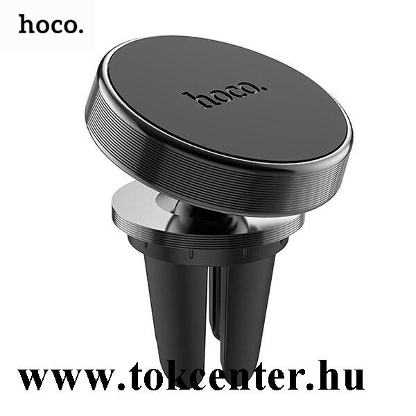 HOCO CA47 autós tartó (szellőzőre, 360°-ban forgatható, mágneses) FEKETE