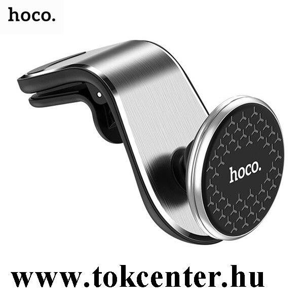HOCO CA59 autós tartó (szellőzőre, mágneses) EZÜST