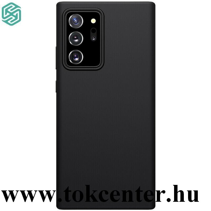 Samsung Galaxy Note 20 Ultra (SM-N985F) / Note 20 Ultra 5G (SM-N986F) NILLKIN FLEX PURE szilikon telefonvédő (gumírozott) FEKETE