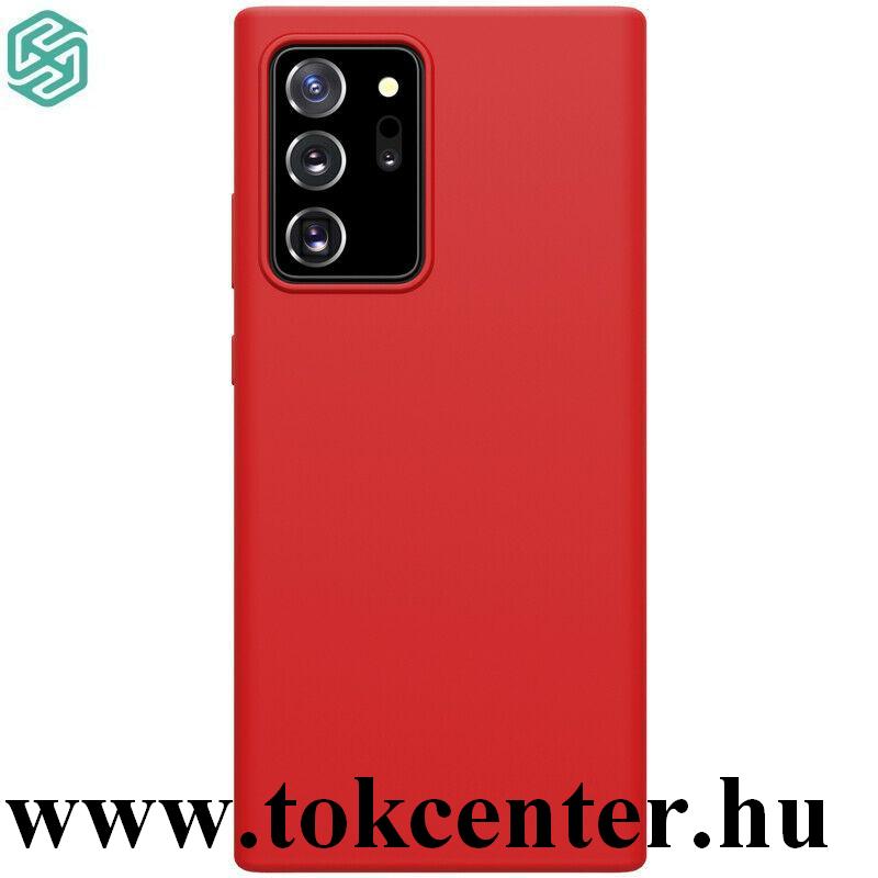 Samsung Galaxy Note 20 Ultra (SM-N985F) / Note 20 Ultra 5G (SM-N986F) NILLKIN FLEX PURE szilikon telefonvédő (gumírozott) PIROS