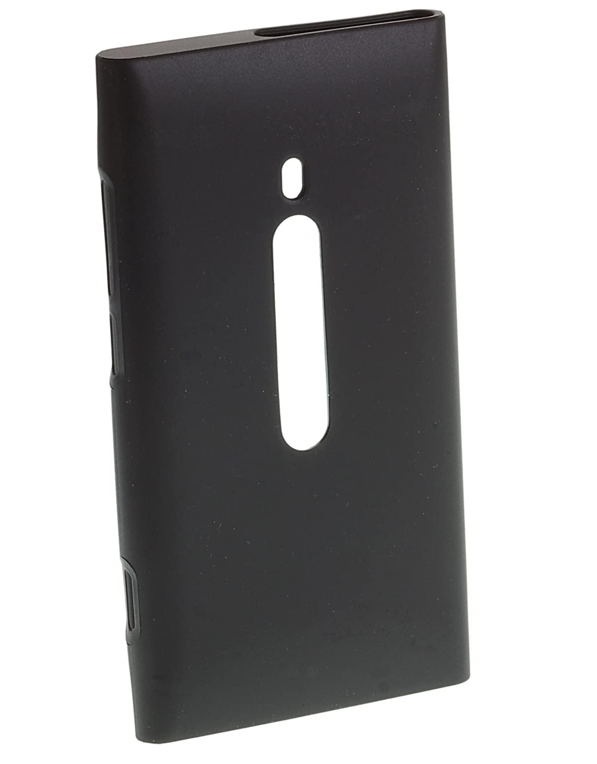 Nokia Lumia 800 gyári szilikon telefon tok, soft cover, fekete, CC-1031