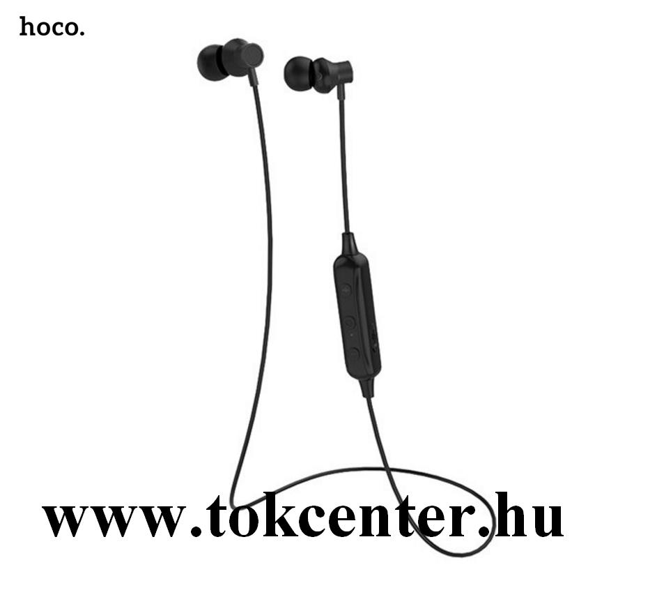 HOCO ES13 PLUS BLUETOOTH fülhallgató SZTEREO (v4.1, nyakba akasztható, multipoint, hangerőszabályzó, SPORT) FEKETE