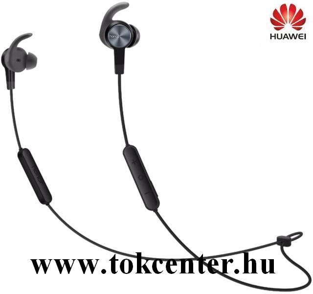 BLUETOOTH fülhallgató SZTEREO (nyakba akasztható, mikrofon, felvevő gomb, hangerőszabályzó, IPX5 cseppálló,SPORT) FEKETE (AM61_GB)