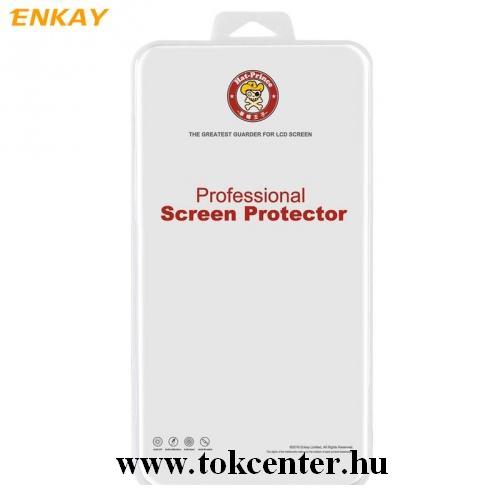 Samsung Galaxy S20 Ultra (SM-G988F) / S20 Ultra 5G (SM-G988B) ENKAY képernyővédő üveg (2.5D, full glue, teljes felületén tapad, lekerekített szél, karcálló, 0.26mm, 9H) ÁTLÁTSZÓ