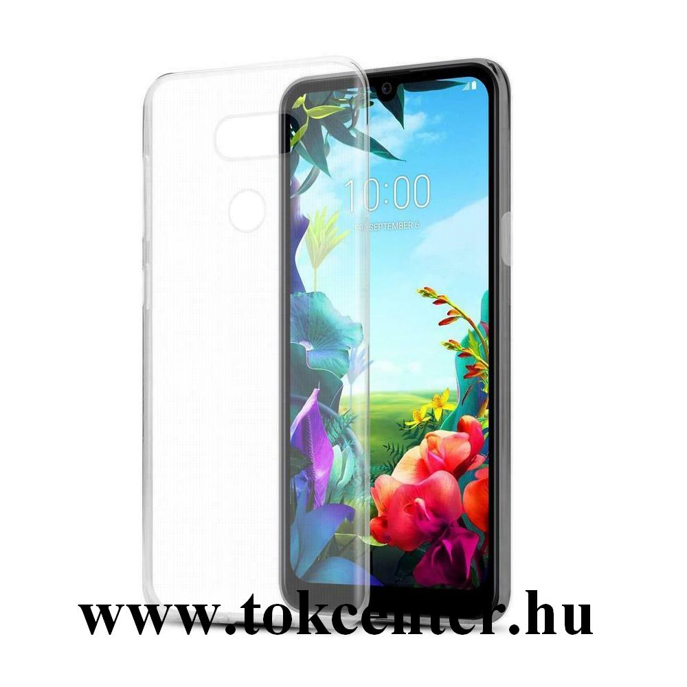 LG K40S (LMX430) Szilikon telefonvédő (ultravékony) ÁTLÁTSZÓ