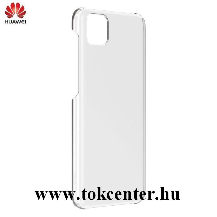 Honor 9S / Huawei Y5p Gyári Műanyag telefonvédő ÁTLÁTSZÓ (51994128)