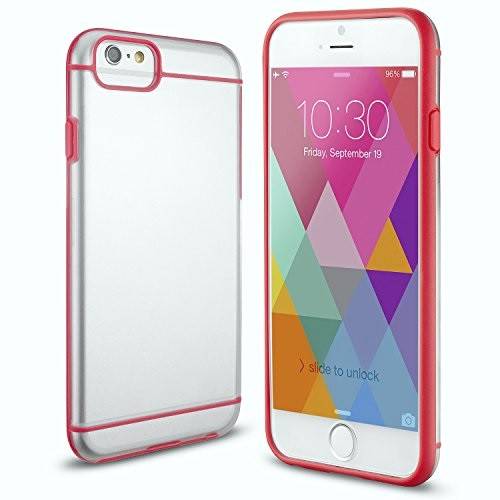 Apple iPhone 6 / 6S (4,7'') piros TPU kemény hybrid hátlap tok