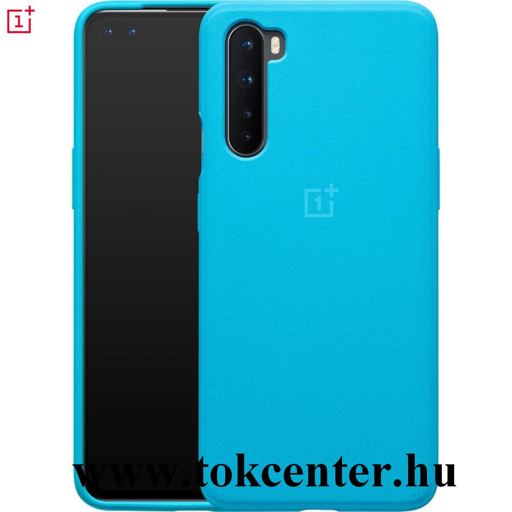 OnePlus Nord Gyári Műanyag telefonvédő (szilikon keret, ultravékony) KÉK (5431100170)