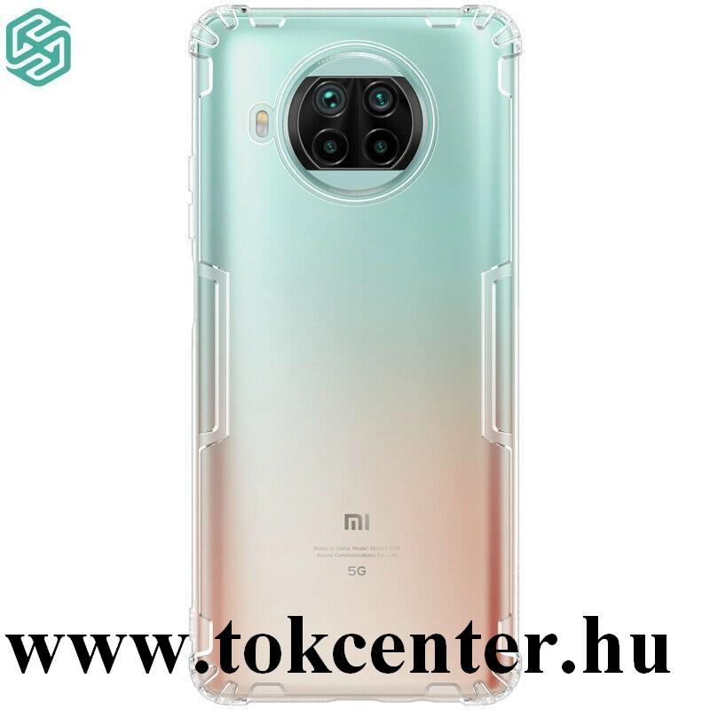 Xiaomi Mi 10 Lite 5G / Xiaomi Mi 10T Lite 5G NILLKIN NATURE szilikon telefonvédő (közepesen ütésálló, légpárnás sarok, 0.6 mm, ultravékony) ÁTLÁTSZÓ