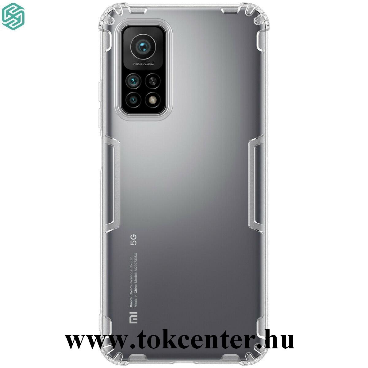 Xiaomi Mi 10T 5G / Xiaomi Mi 10T Pro 5G NILLKIN NATURE szilikon telefonvédő (közepesen ütésálló, légpárnás sarok, 0.6 mm, ultravékony) ÁTLÁTSZÓ