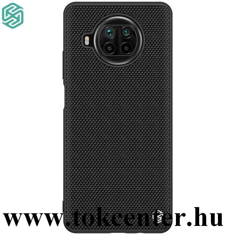 Xiaomi Mi 10T Lite 5G NILLKIN TEXTURED műanyag telefonvédő (közepesen ütésálló, szilikon keret, 3D minta) FEKETE