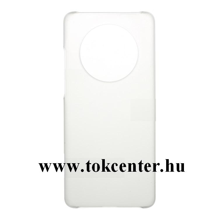 Huawei Mate 40 Pro Műanyag telefonvédő (gumírozott) ÁTLÁTSZÓ