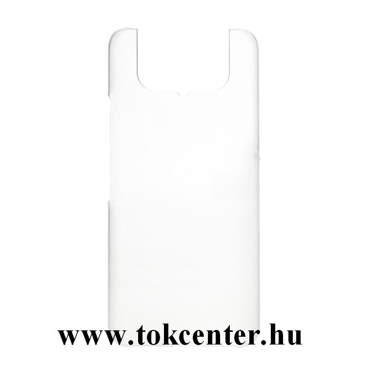 Asus Zenfone 7 (ZS670KS) Műanyag telefonvédő (gumírozott) ÁTLÁTSZÓ