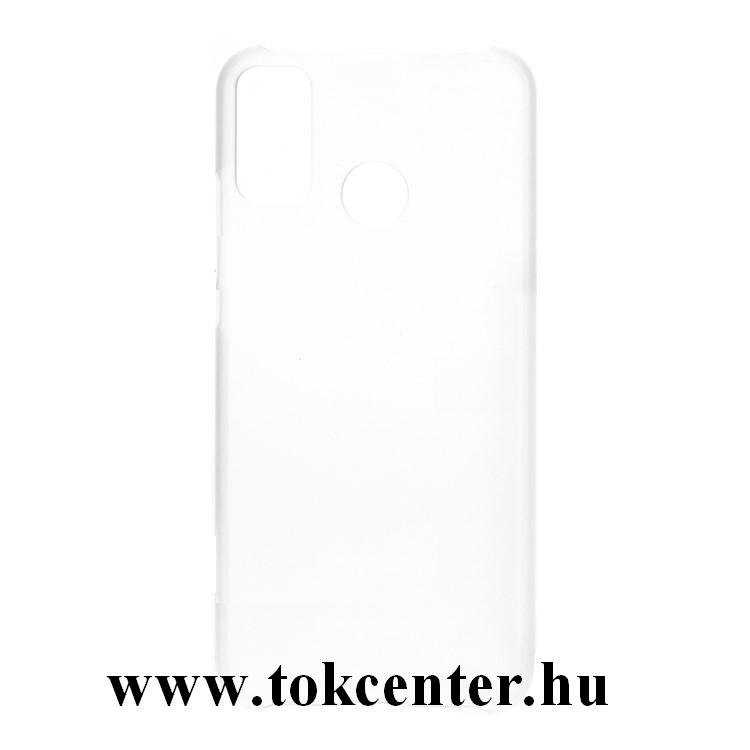 Honor 9X Lite Műanyag telefonvédő (gumírozott) ÁTLÁTSZÓ
