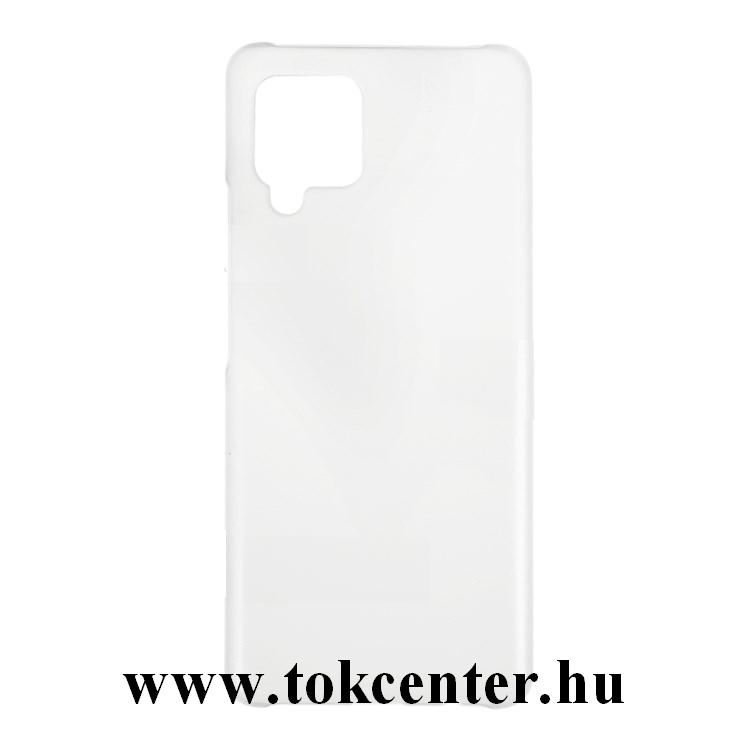 Samsung Galaxy A42 5G (SM-A425F) Műanyag telefonvédő (gumírozott) ÁTLÁTSZÓ