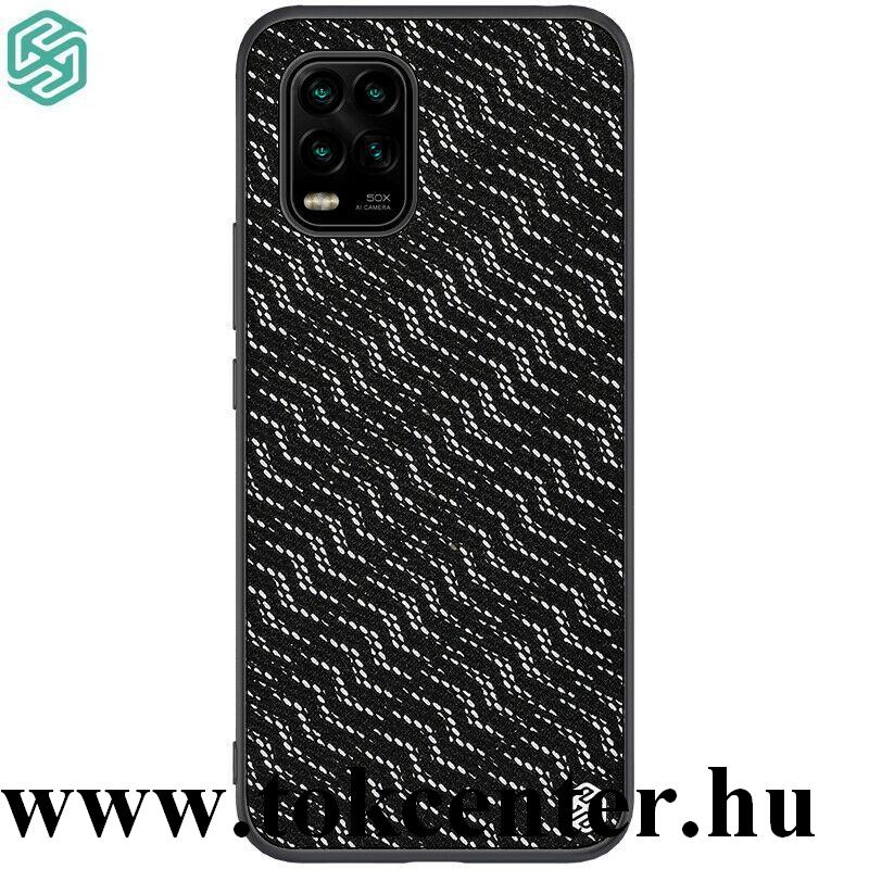 Xiaomi Mi 10 Lite 5G NILLKIN TWINKLE szilikon telefonvédő (közepesen ütésálló, műanyag hátlap, csillogó) EZÜST