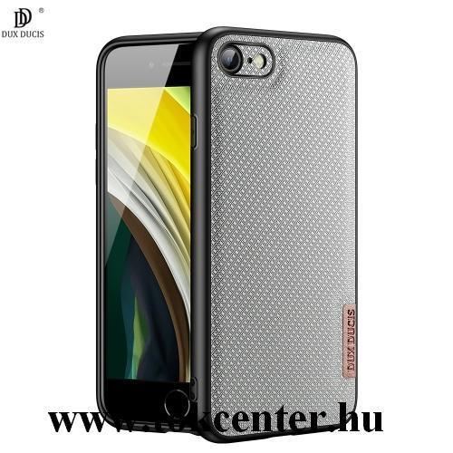 Apple iPhone 7 4.7 / iPhone 8 4.7 / iPhone SE (2020) DUX DUCIS FINO szilikon telefonvédő (műanyag belső, közepesen ütésálló, rombusz minta) SÖTÉTKÉK